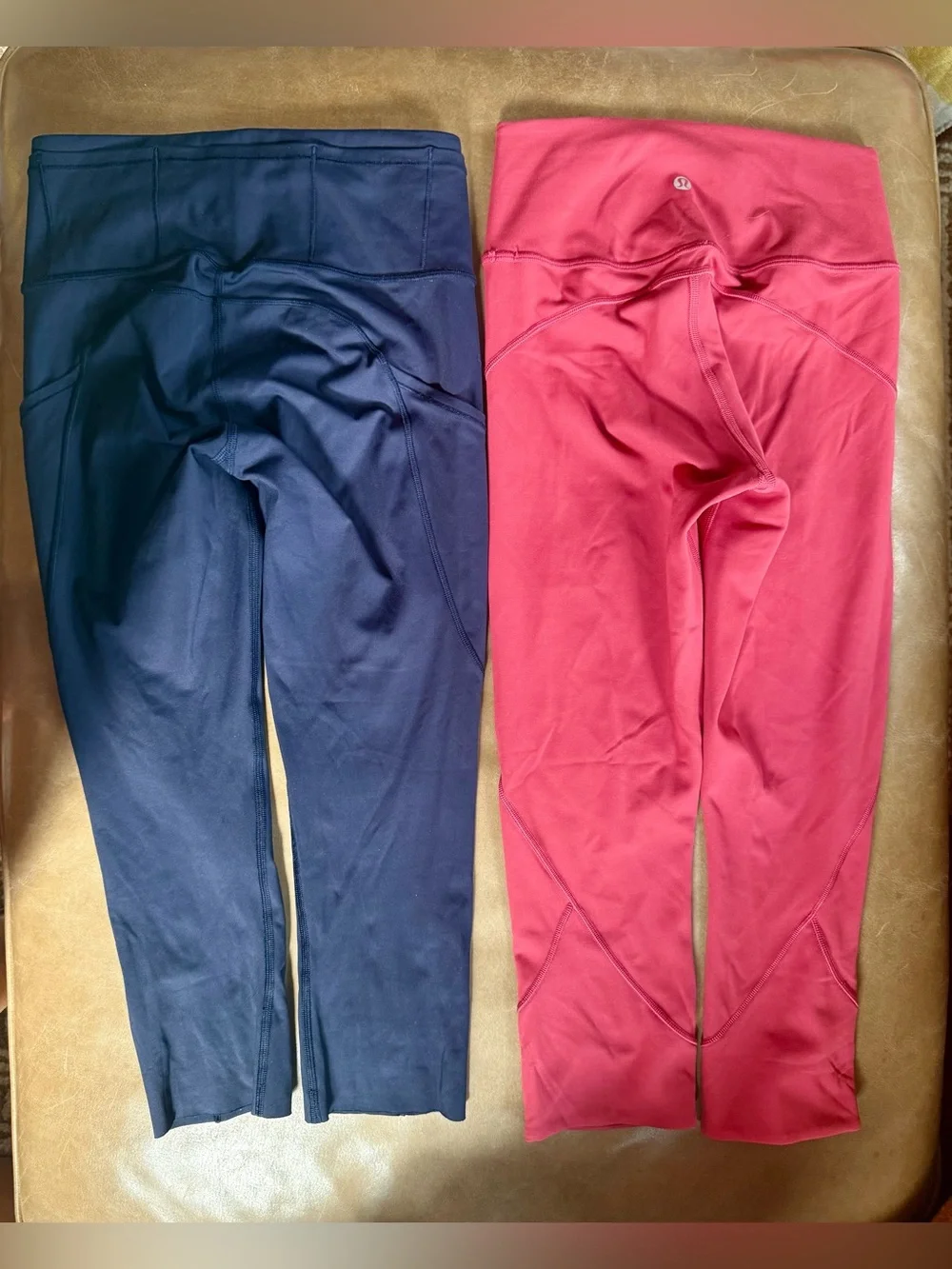 2 for 1 Lululemon 3/4 length Leggings - size 4 - EUC